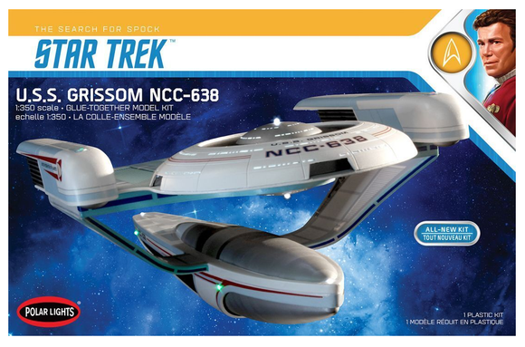 POL991M Star Trek III: The Search for Spock. U.S.S. Grissom NCC-638. Scale 1:350