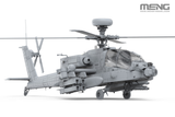 Meng QS-005. AH-64D Apache Longbow Helicopter SARAF. Scale 1:35