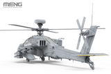 Meng QS-005. AH-64D Apache Longbow Helicopter SARAF. Scale 1:35