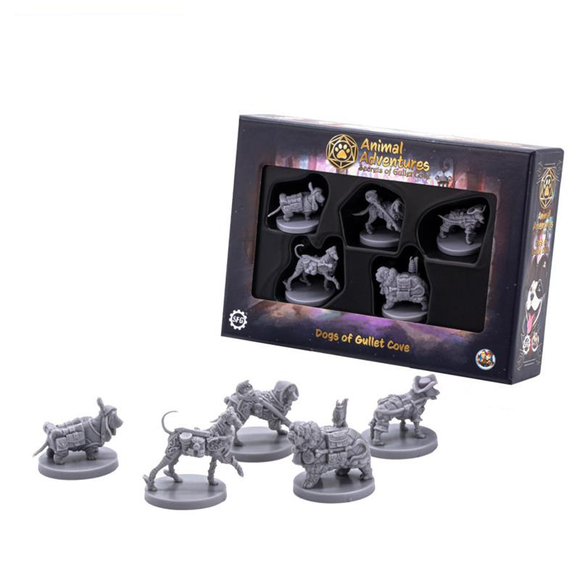 Animal Adventures RPG: Dogs of Gullet Cove Miniatures