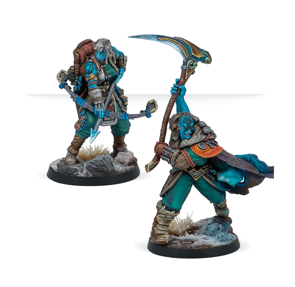 WW01006-0018 Warcrow - Varank Supports, Northern Tribes