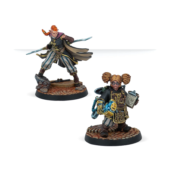 WW02006-0019 Warcrow - Black Legion Supports, Hegemony