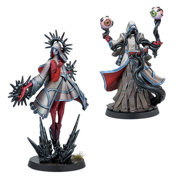 WW04003-0044. Yaldabaoth Officers. Warcrow - Yaldabaoth