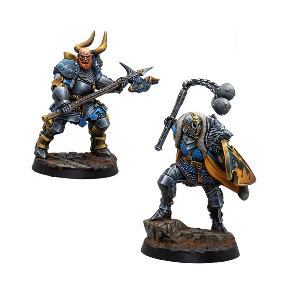 WW05002-0045. Feudom Officers. Warcrow - Feudom