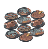 WW20009-0073 Warcrow, Mounthaven 30mm Scenery Bases, Alpha Series