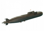 Zvezda ZV9007. K-141 "Kursk", Russian Nuclear Submarine. Scale 1:350