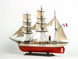 Zvezda ZV9012. "Pourquoi Pas?" Three Mast Steam Bark   Scale 1:100