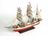 Zvezda ZV9012. "Pourquoi Pas?" Three Mast Steam Bark   Scale 1:100