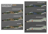 Academy 12133. USAF F-4E Phantom "Vietnam War", 1:35 Scale