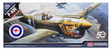 Academy 12468, P-40E Warhawk WWII Fighter, Aus Decals, 1:72 Scale
