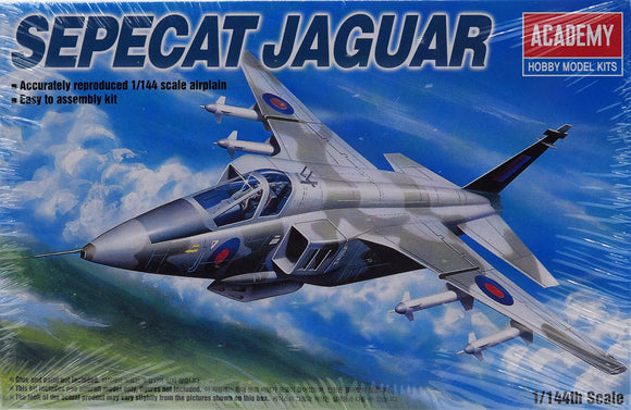 Academy 12606 -  Sepecat Jaguar Fighter Bomber Jet, 1:144 Scale