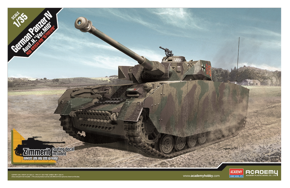 Academy 13516 German Panzer IV Ausf.H 