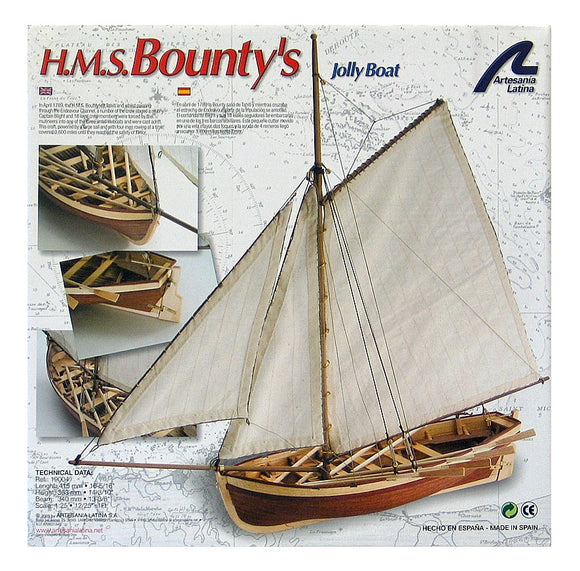 Artesania 19004 HMS Bounty Jolly Boat Scale 1:25.