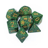 Chessex CHX25335 RPG Dice Set Speckled Golden Recon 7 pc