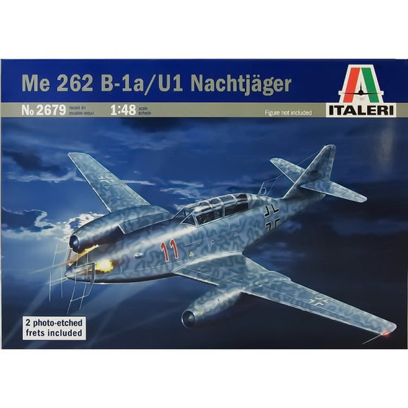 Italeri 2679, Messerschmitt Me 262 B-1a/U1 Nachtjager, Scale 1:48