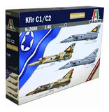 Italeri 2688, KFIR C1 / C2 Jet Special Edition, Scale 1:48