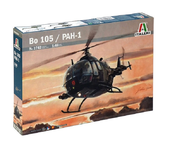 Italeri 02742, Bo 105 / PAH-1 Helicopter, Scale 1:48