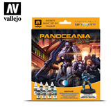 70231 Vallejo Infinity PanOceania Acrylic Paint Set & Exclusive Miniature