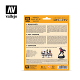 70241 Vallejo Infinity Shasvastii Acrylic Paint Set & Exclusive Miniature