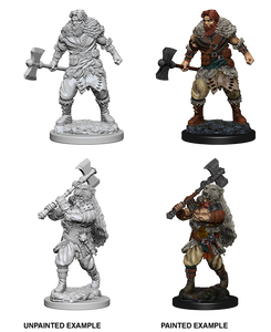 D&D Nolzur's Marvellous Miniatures - Human Male Barbarian WZK72643