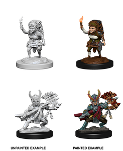 D&D Nolzur's Marvellous Miniatures - Female Halfling Fighter WZK73387