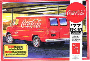 AMT1173M - 1977 Ford Delivery Van, Coca Cola, 1:25 Scale
