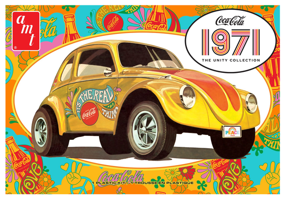 AMT1284M - Volkswagen Superbug 1971 - Coca Cola Unity Collection, 1:25 Scale