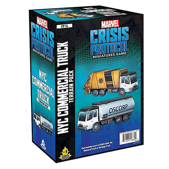 CP14 Marvel: Crisis Protocol NYC Commercial Truck Terrain Expansion