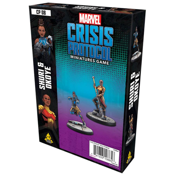 CP08 Marvel: Crisis Protocol SHURI & OKOYE Character Pack
