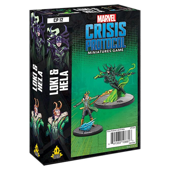 CP12 Marvel: Crisis Protocol LOKI & HELA Character pack
