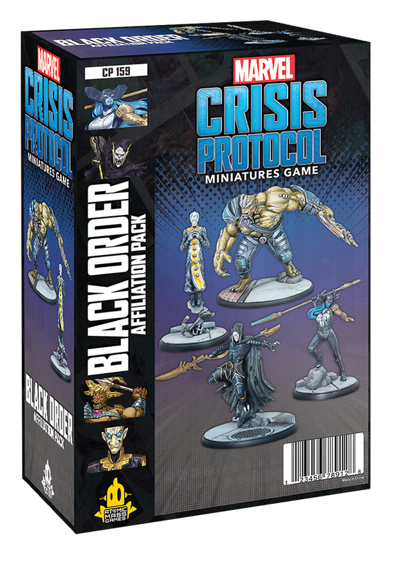 CP159 Marvel: Crisis Protocol. Black Order Squad