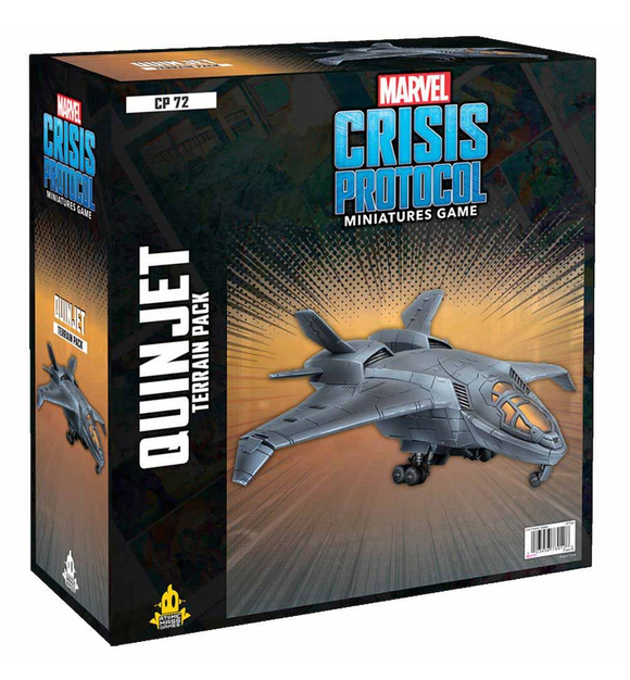 CP72 Marvel: Crisis Protocol Quinjet Terrain Pack