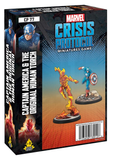 CP77 Marvel: Crisis Protocol Captain America and The Original Human Torch Character Pack