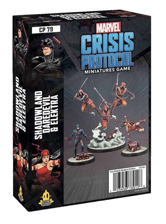 CP79 Marvel: Crisis Protocol. Shadowland Daredevil & Elektra Character Pack