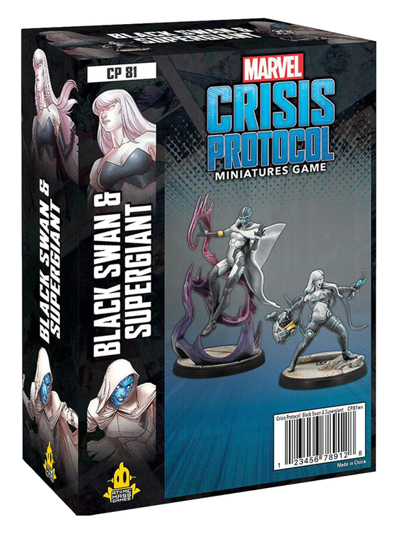 CP81 Marvel: Crisis Protocol Black Swan & Supergiant Character Pack