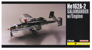 Dragon DR5576. He162A-2 Salamander w/Engine. 1:48 Scale