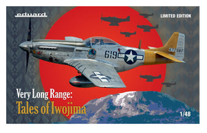 Eduard 11142, Very Long Range: Tales of Iwo Jima. Mustang P-51D. Ltd Ed. 1:48 Scale