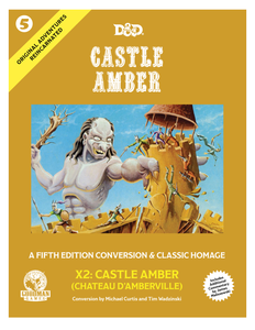 "Castle Amber", D&D Original Encounters Recreated #5. FREE Postage