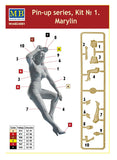 MB24001 Master Box. "Marylin" Pin-up Series. Scale 1:24