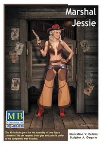 MB24018 Master Box. "Marshall Jessie" - Pin-up Series. Scale 1:24