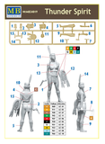 MB24019 Master Box. "Thunder Spirit" - Pin-up Series. Scale 1:24