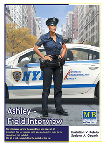 MB24027 Master Box. "Ashley - Field Interview" Dangerous Curves Series. Scale 1:24