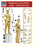 MB24027 Master Box. "Ashley - Field Interview" Dangerous Curves Series. Scale 1:24