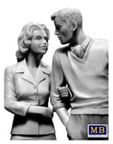 MB24029 Master Box. "Bob and Sally - The Happy Couple" Dangerous Curves Series. Scale 1:24