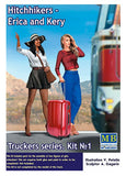 MB24041 Master Box. "Hitchhikers - Erica and Kery", Trucker Series. Scale 1:24