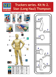 MB24042 Master Box. "Stan (Long Haul) Thompson", Trucker Series. Scale 1:24
