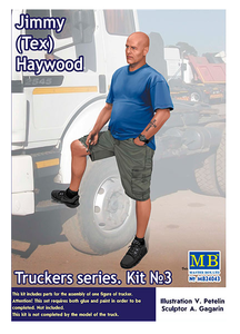 MB24043 Master Box. "Jimmy (Tex) Haywood", Trucker Series. Scale 1:24