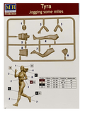 MB24050 Master Box. "Tyra - Jogging Some Miles" Dangerous Curves Series. Scale 1:24