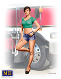 MB24061 Master Box. "Looking for a Long Haul Partner - Mindy", Trucker Series. Scale 1:24