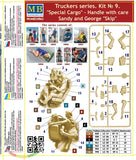 MB24062 Master Box. "Special Cargo, Handle with Care - Sandy and George", Trucker Series. Scale 1:24